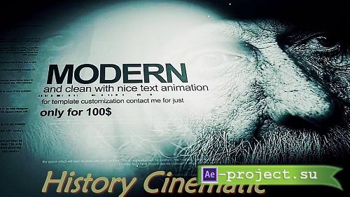 Spot Light History Cinematic Titles 170799 - Project for After Effects