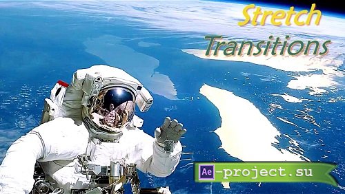 Stretch Transitions + Music - Premiere Pro Templates