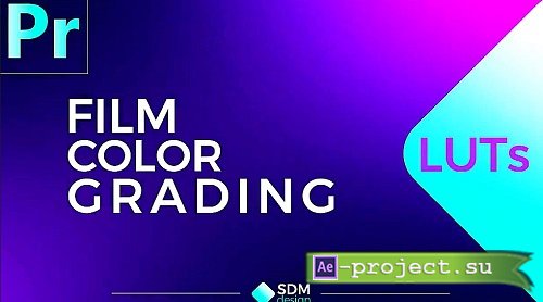 Film Color Luts + Music - Premiere Pro Presets