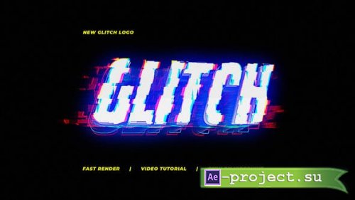 Videohive - New Glitch Logo - 30246774 - Project for After Effects