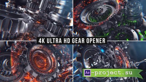 Videohive - Gear Opener - 31833907 - Project for After Effects