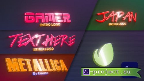 Videohive - Game Retro Logo Intro - 31602229 - Project for After Effects