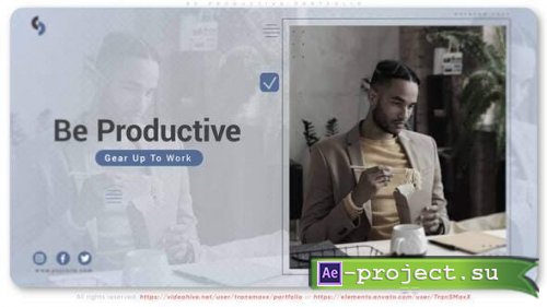 Videohive - Be Productive. Life Balance Portfolio - 31882310 - Project for After Effects