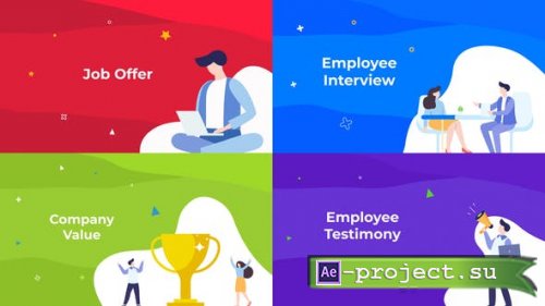 Videohive - HR - Job & Company Resource - 31893804 - Project for After Effects