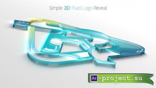 Videohive - Simple 3D Fluid Logo Reveal - 28796975 - Project for After Effects