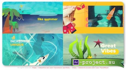 Videohive - Summer Blog Intro - 31933062 - Project for After Effects