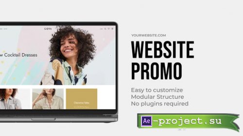 Videohive - Fast Clean Website Promo - 31900336 - Project for After Effects
