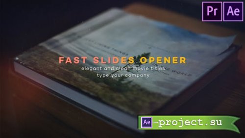 Videohive - Fast Photo Logo Reveal - 22715198 - Premiere Pro & After Effects Project