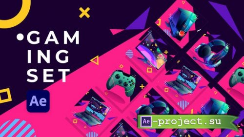 Videohive - Gaming Set Product Promo | After Effects - 31938811 - Project for After Effects