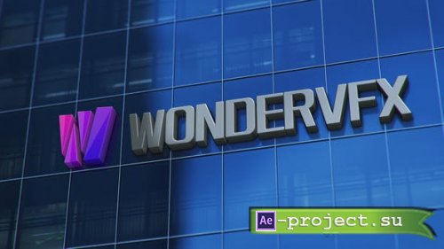 Videohive - Logo On Building - 27188278 - Project for After Effects