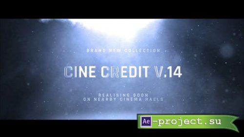 Videohive - Cine Credit V.14 - 31980430 - Project for After Effects