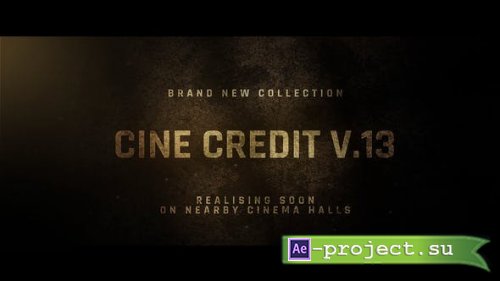 Videohive - Cine Credit V.13 - 31939832 - Project for After Effects