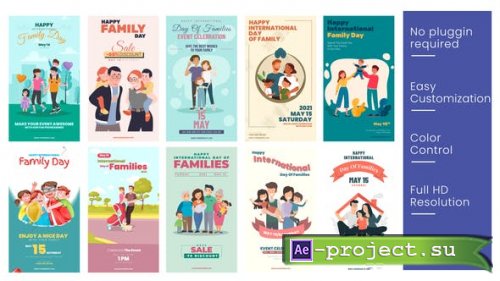 Videohive - Family Day Instagram Stories B60 - 31947353 - Project for After Effects