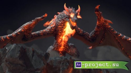 Videohive - Fire Dragon Intro - 31993701 - Project for After Effects
