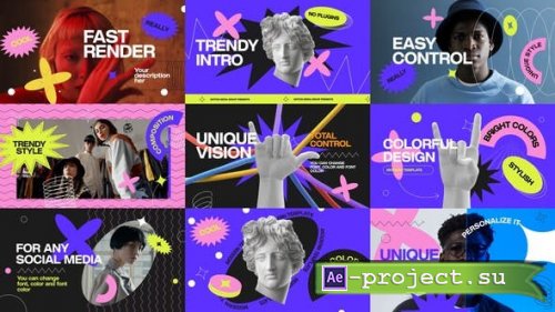 Videohive - Fashion Colorful Opener - 32006016 - Project for After Effects