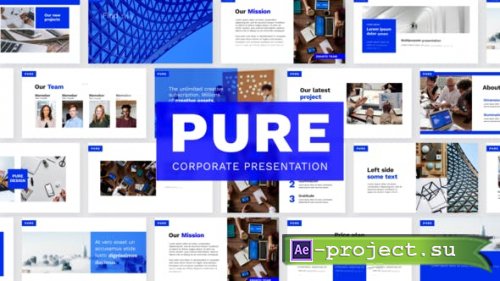 Videohive - Pure | Corporate Presentation Slides - 31935430 - Project for After Effects