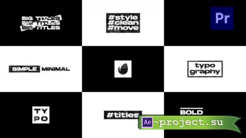 Videohive - Big Typo Titles - 31906270 - Premiere Pro Templates