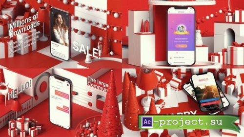 Videohive - Christmas Identity APP Promo - 29740146 - Project for After Effects
