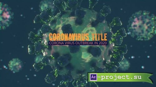 Videohive - Coronavirus Title - 25941528 - Project for After Effects