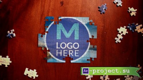 Videohive - Puzzle Logo Reveal - 31660699 - Project for After Effects