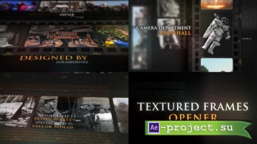 Videohive - Textured Frame - 31672307 - Project for After Effects