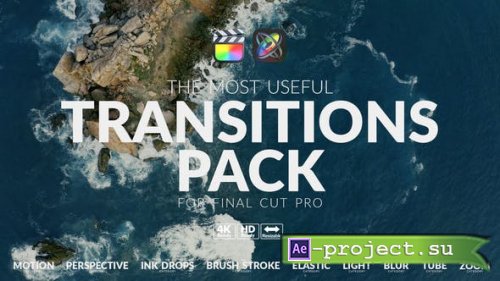 Videohive - The Most Useful Transitions Pack For FCPX - 31318144 - Project For Final Cut & Apple Motion
