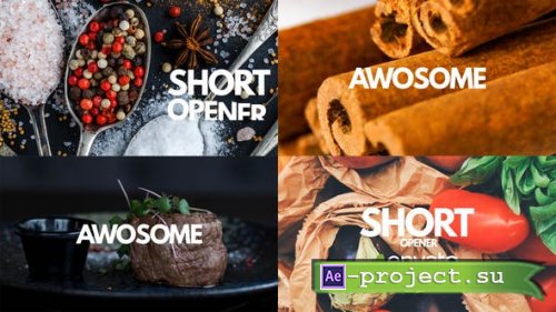 Videohive - Food Opener 2 In 1 - 23707192 - Project for After Effects