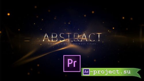 Videohive - Elegant Lines | Abstract Titles - 23798136 - Premiere Pro Templates