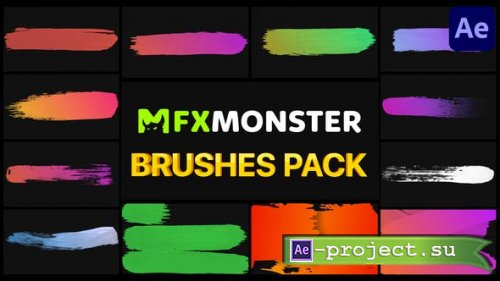 Videohive - Brushes Pack 02 | After Effects - 32029733 - Project for After Effects