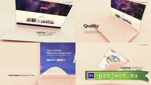 Videohive - Laptop Mockup Promo - 31231212 - Project for After Effects