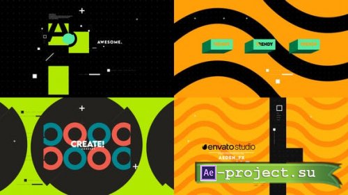 Videohive - Shape Intro - 31290080 - Project for After Effects