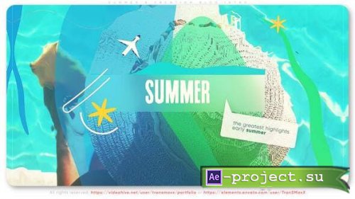 Videohive - Summer & Vacation Blog Intro - 32110559 - Project for After Effects