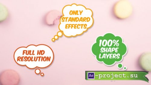 Videohive - 15 Speech Bubbles - 26194902 - Project for After Effects