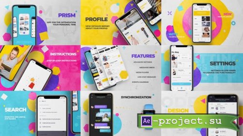 Videohive - Prism // App Promo - 19913859 - Project for After Effects