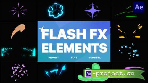 Videohive - Flash FX Elements | After Effects - 32094611 - Project & Script for After Effects