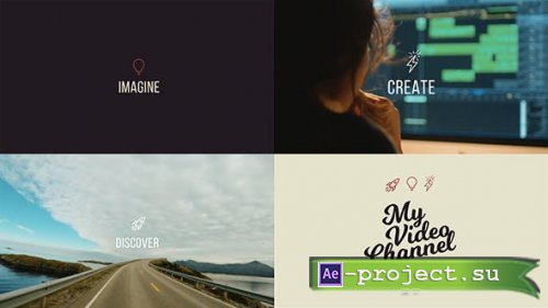 Videohive - YouTube Simple Opener - 21287273 - Project for After Effects