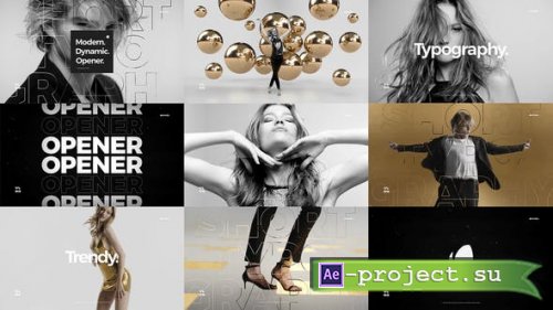Videohive - Fast Dynamic Opener / Stomp Typography Promo / Short Clean Vlog Intro / Youtube Channel - 32108098