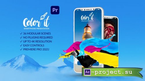 Videohive - Color it Smartphone Presentation for Premiere Pro - 31779980 - Premiere Pro Templates