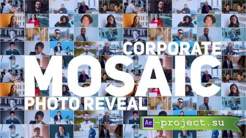 Videohive - Mosaic Photo Reveal | Corporate Logo - 30636914 - Project for After Effects