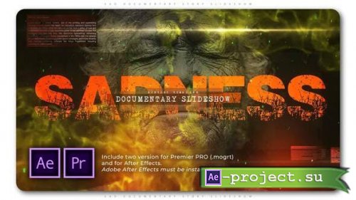 Videohive - Sad Documentary Story Slideshow - 32063860 - Premiere Pro & After Effects Project