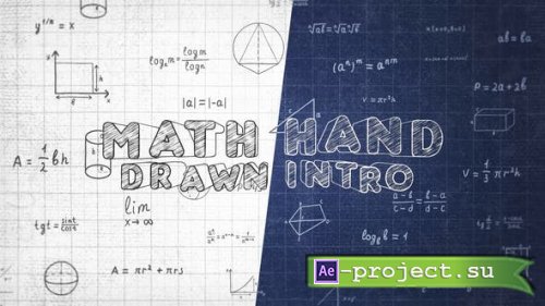 Videohive - Math Hand Draw Intro - 32139869 - Project for After Effects
