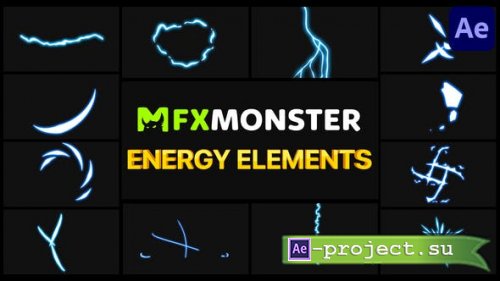 Videohive - Energy Elements | After Effects - 32154669 - Project & Script for After Effects
