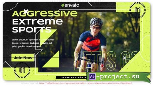 Videohive - Aggressive Extreme Sports - 32159860 - Project for After Effects