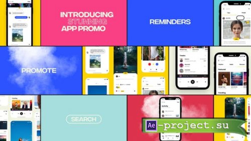 Videohive - Colorful App Promo - 32119053 - Project for After Effects