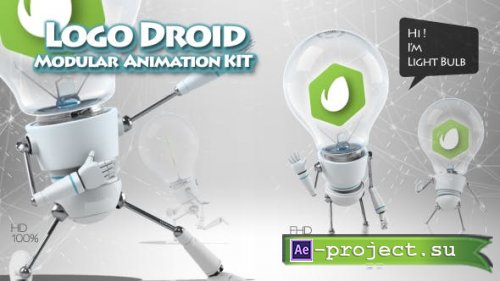 Videohive - Logo Droid Modular Animation Kit - 20344870 - Project for After Effects