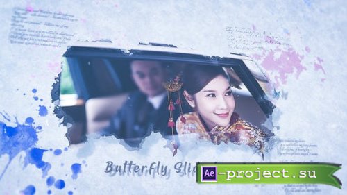 Videohive - Butterfly Slideshow - 31997826 - Project for After Effects