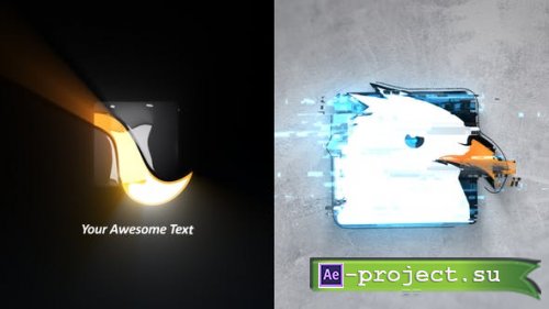 Videohive - Glitch Stroke Logo Intro - 31809000 - Project for After Effects