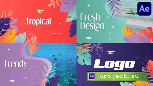 Videohive - Tropical Promo Slideshow | After Effects - 32184738 - Project for After Effects