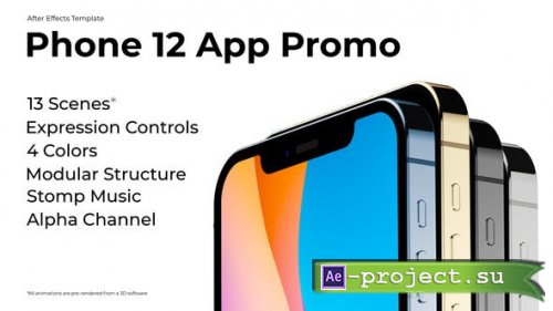 Videohive - App Promo - Phone 12 Pro - 31813688 - Project for After Effects