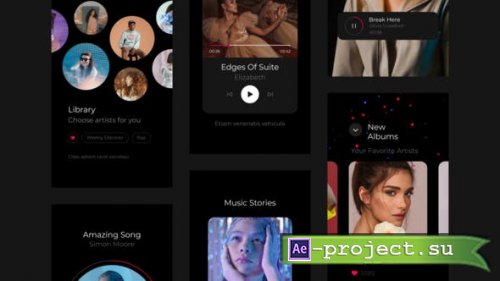 Videohive - Podcast Music Instagram Stories - 32176190 - Project for After Effects